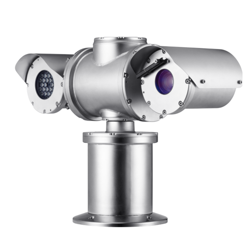 Explosion Proof Stainless Steel Positioning Bullet Camera with Built-in Wiper and IR