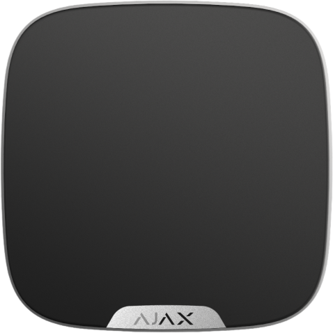 [brandplate-black-unité] Ajax Brandplate for StreetSiren DoubleDeck black (1pcs)