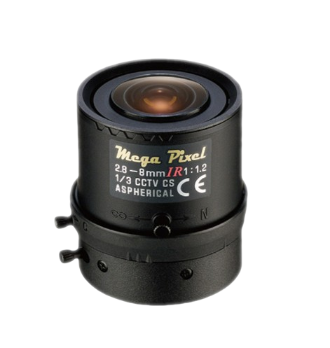 [TAMRON-M13VM288IR] 3MP Lens Manual Iris CS-Mount 